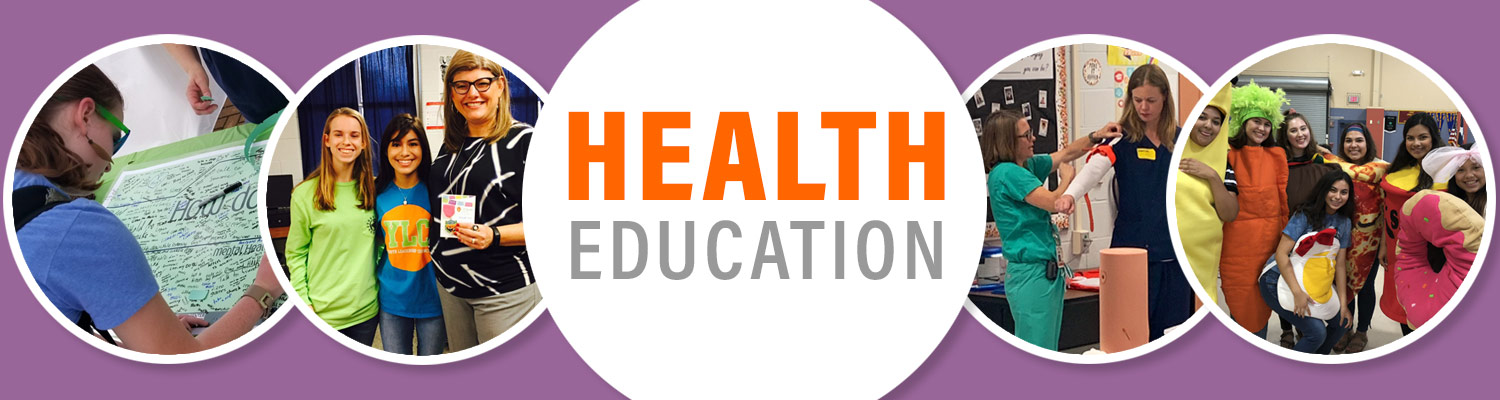 Health Education Banner