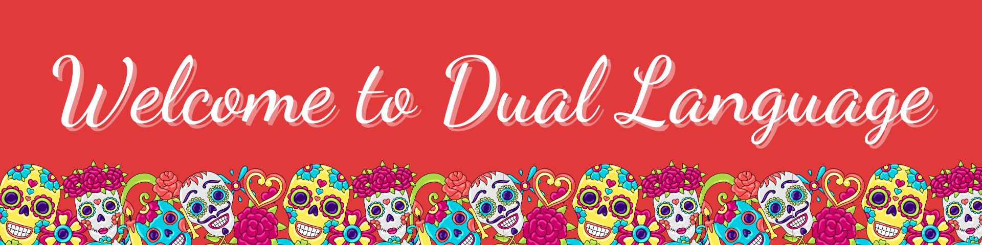 Welcome to Dual Language Banner