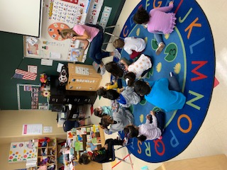 Teacher Teaching a class.