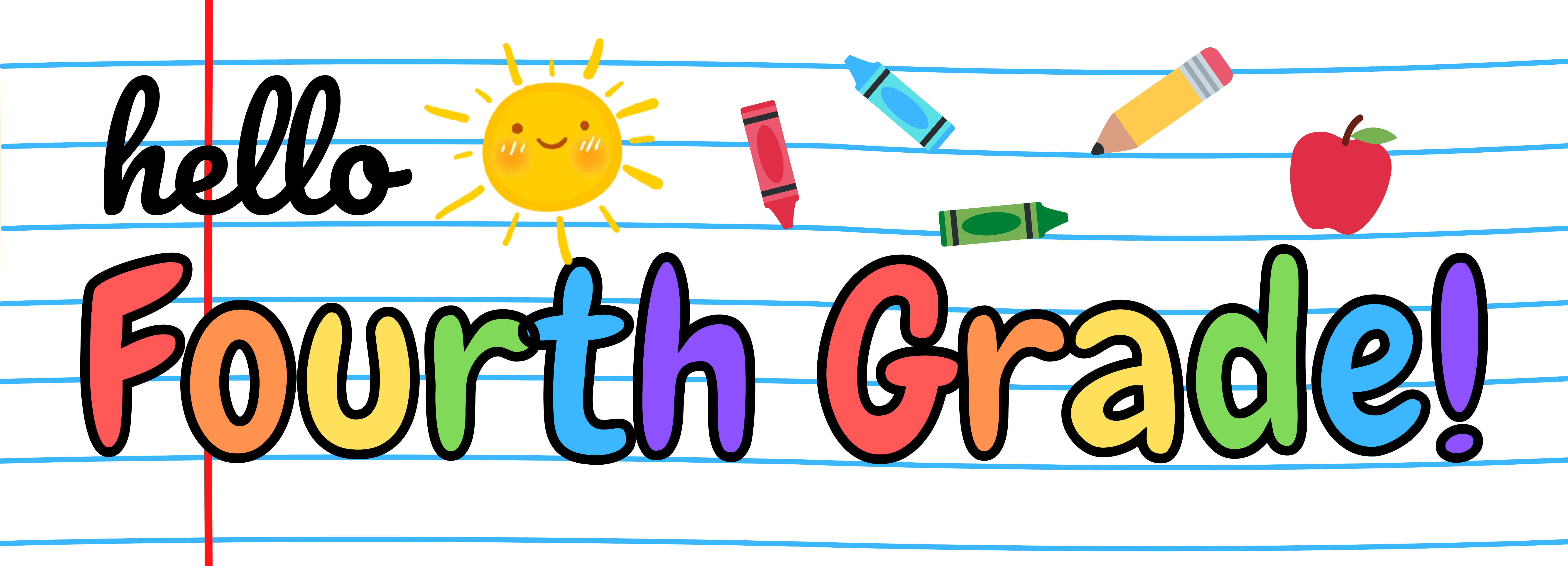 4th grade banner