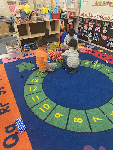 ECSE students playing