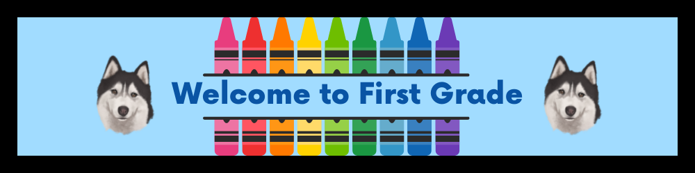 First Grade Banner