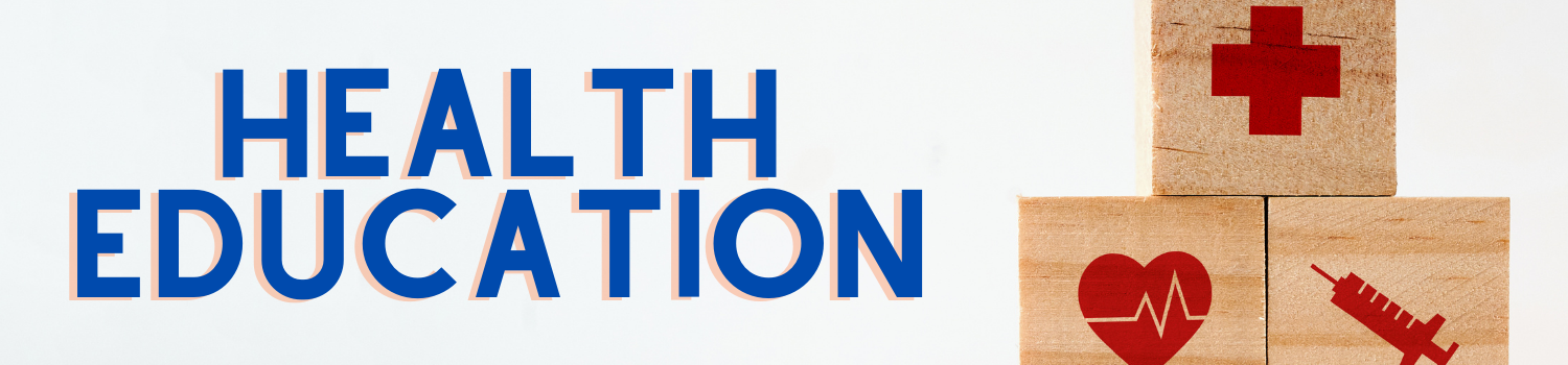 Health Education Banner Image