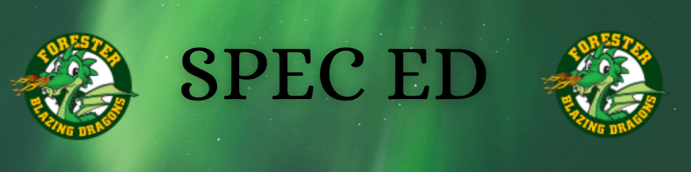 Banner of the forester special education