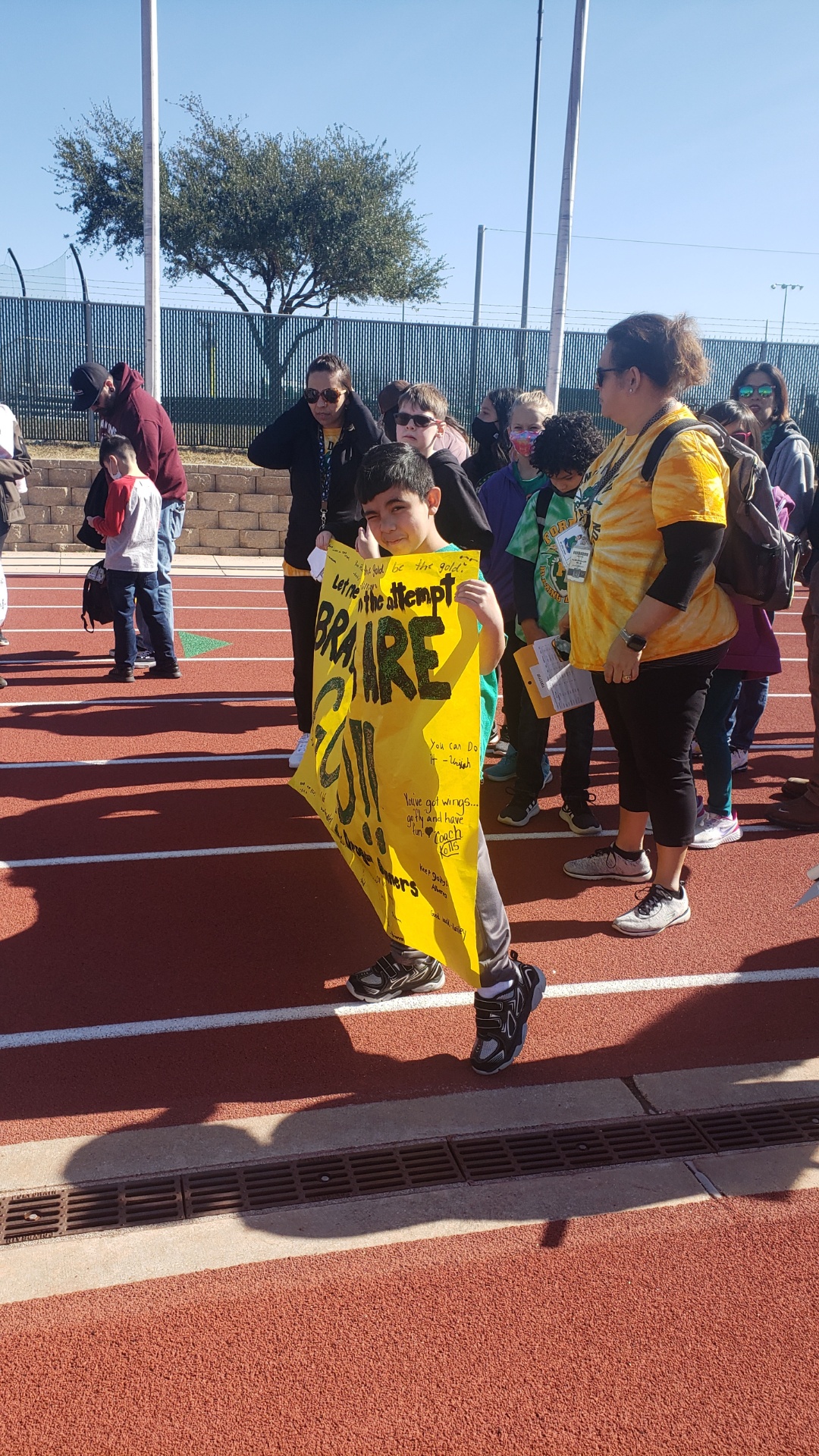 Image of participants in NISD Special Olympics
