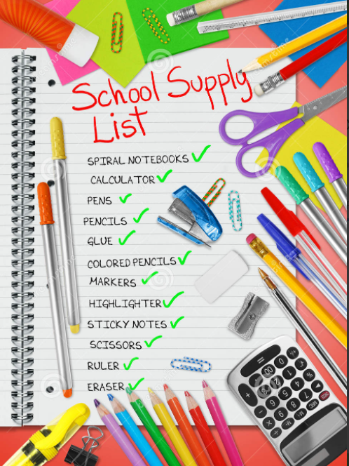 Supply list