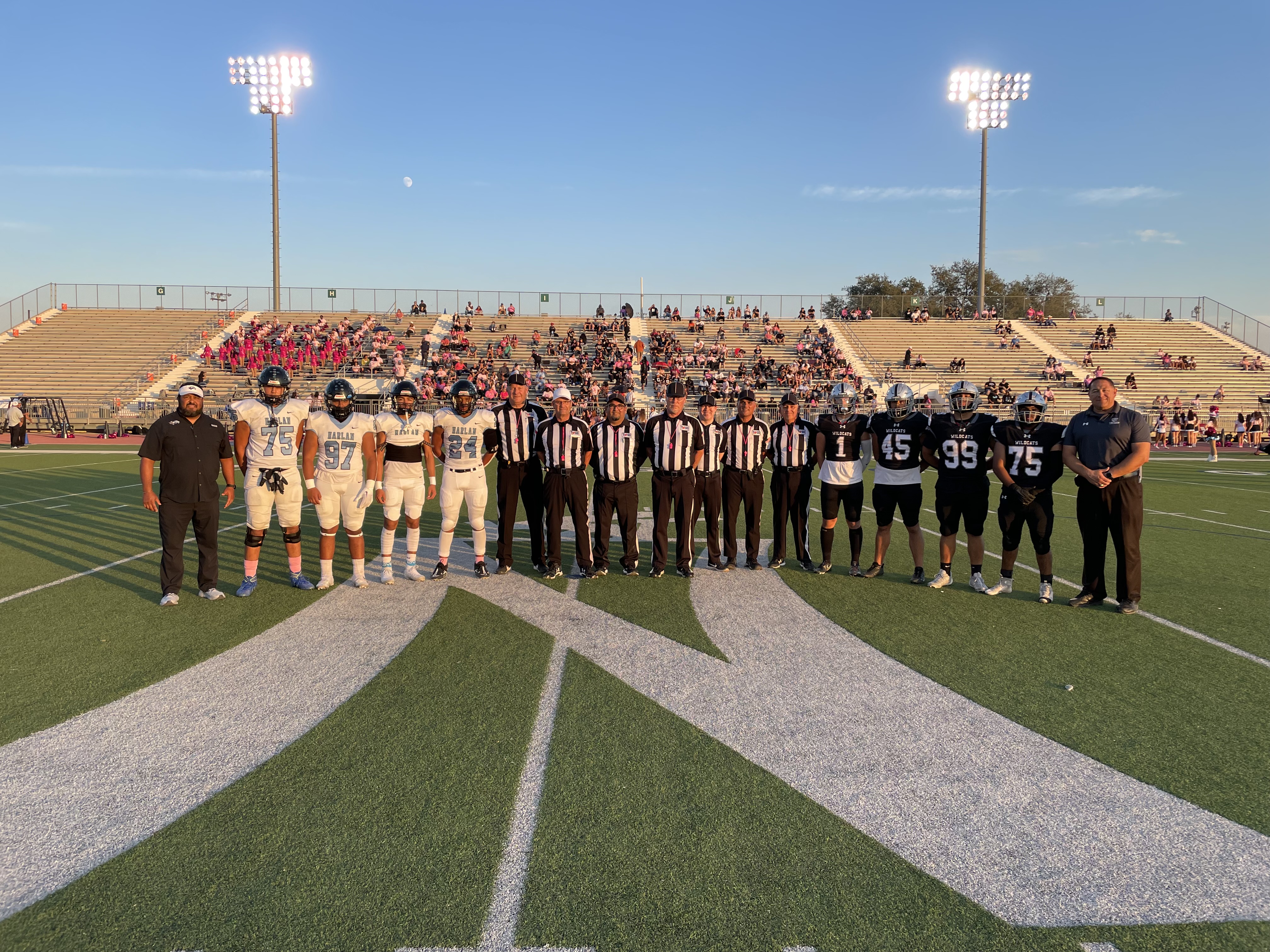 Football Honoring Officials