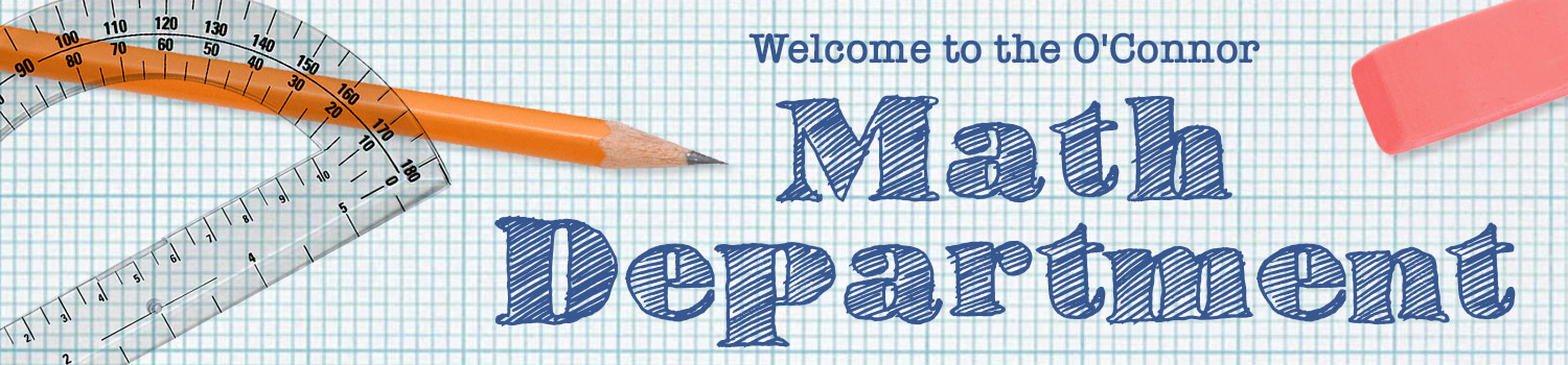 Math Department Banner