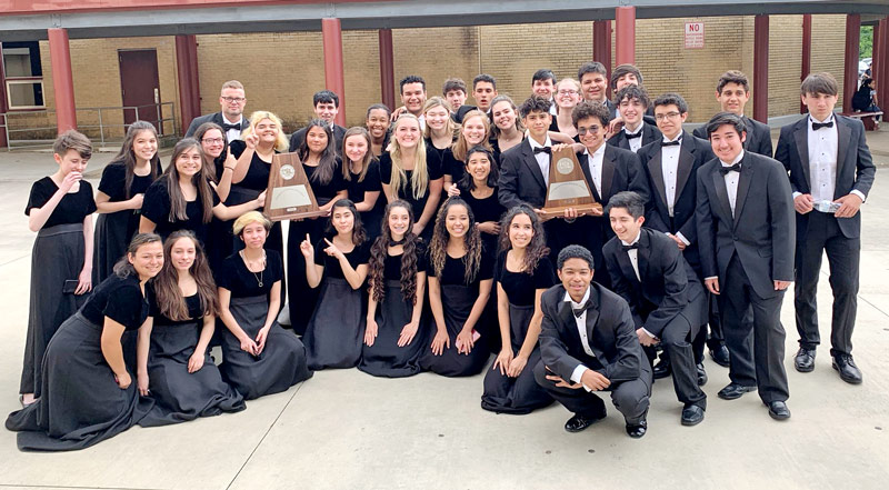 O'Connor HS Choir Students