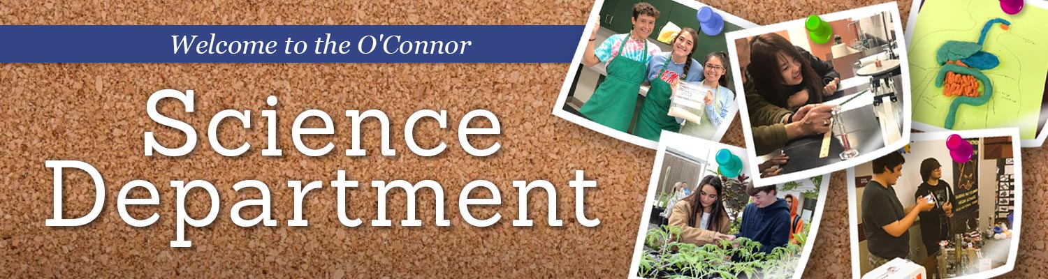 Science Department Banner