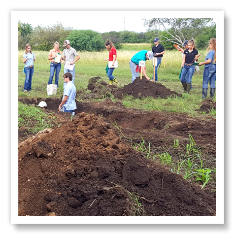 Ag Students Soil Judging