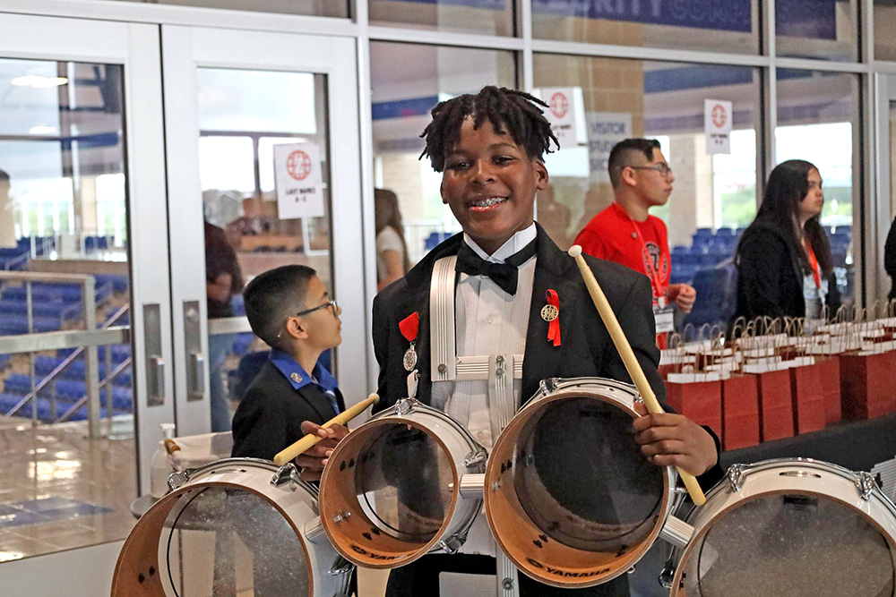 Zachry Magnet student musician