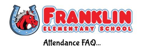 attendance faq's for Franklin