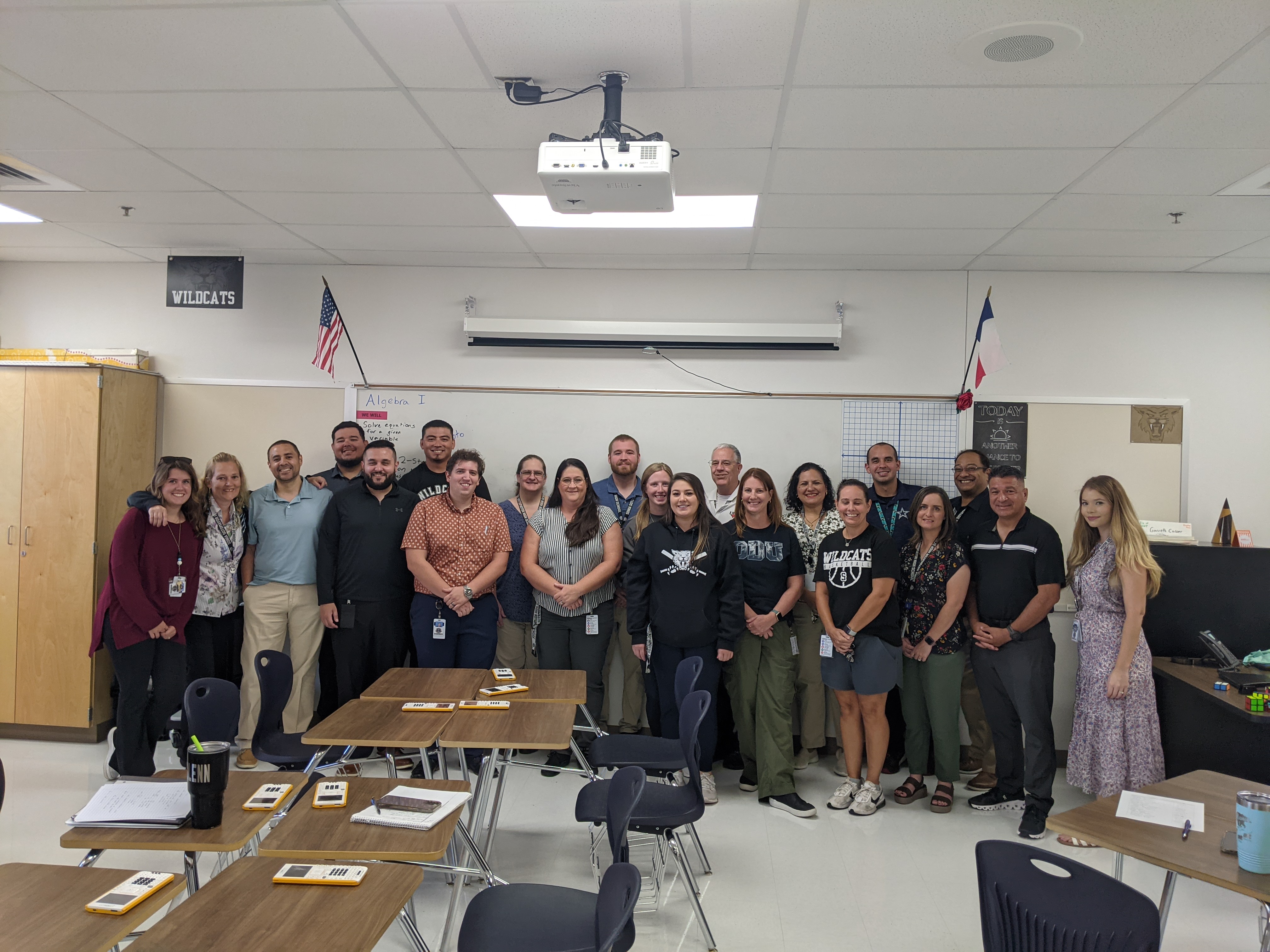 Math department group photo
