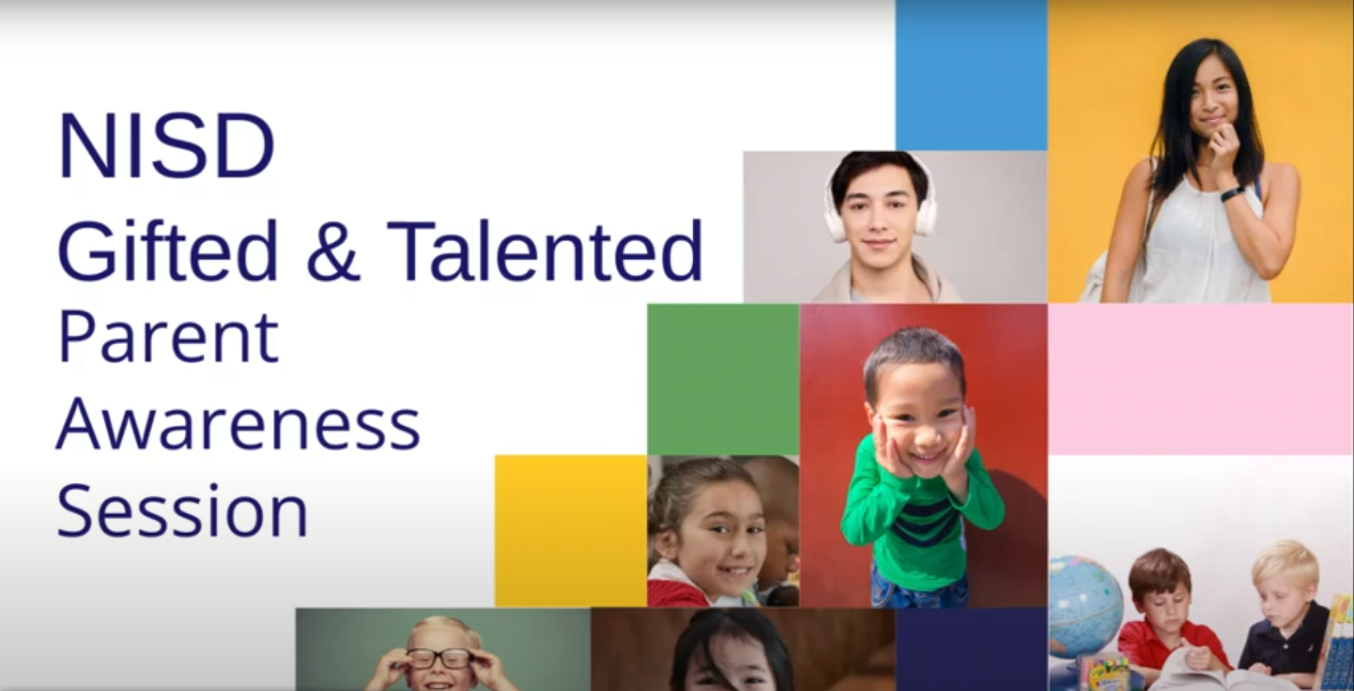 NISD Gifted and Talented Parent Awareness Session