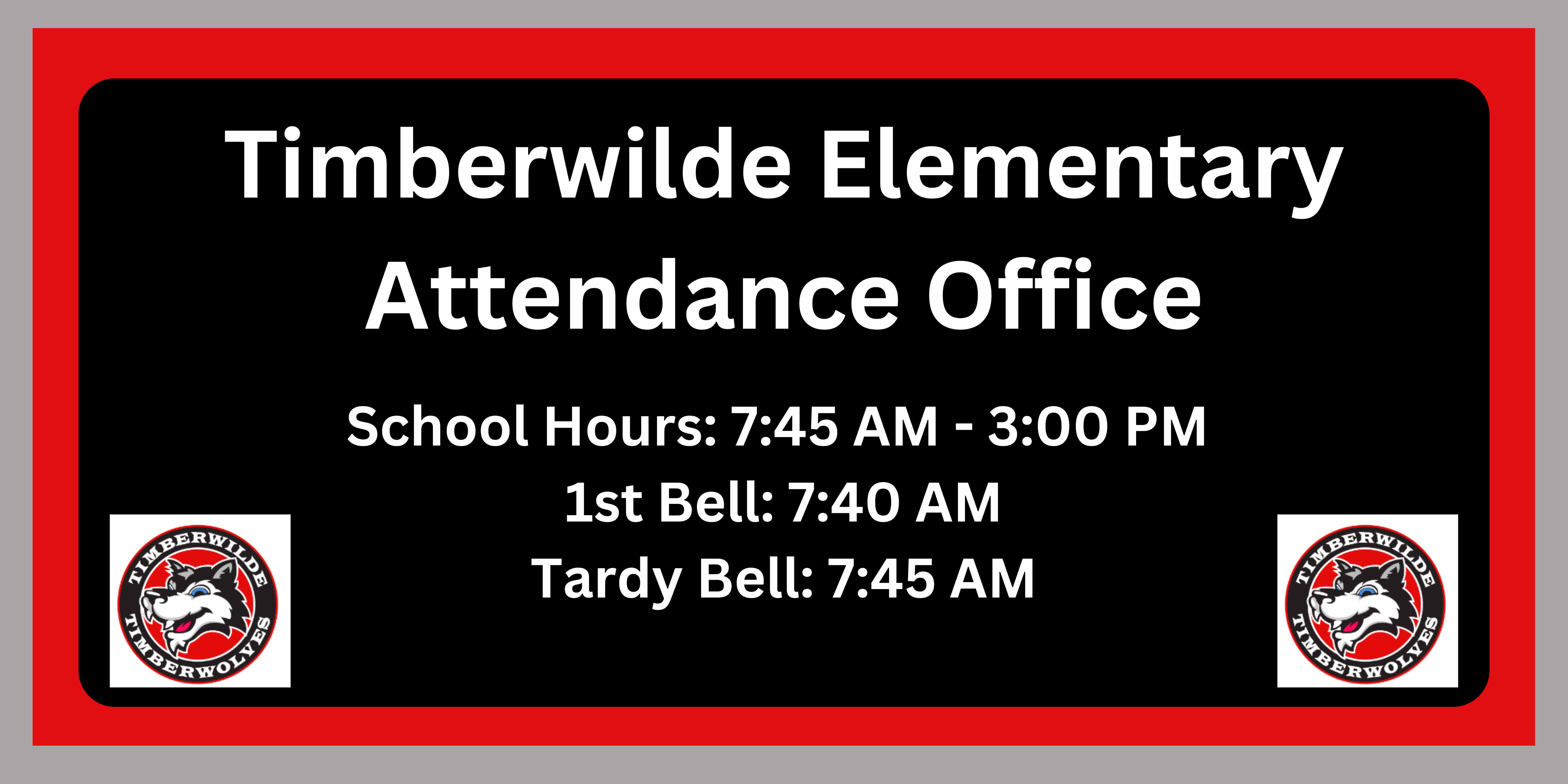 Attendance office banner
