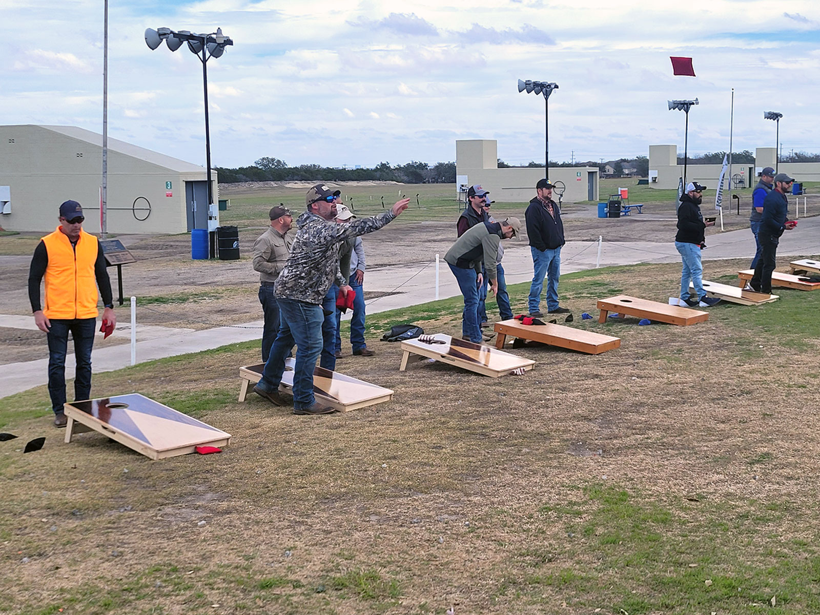 NEF Clay Shoot & Cornhole Tournament
