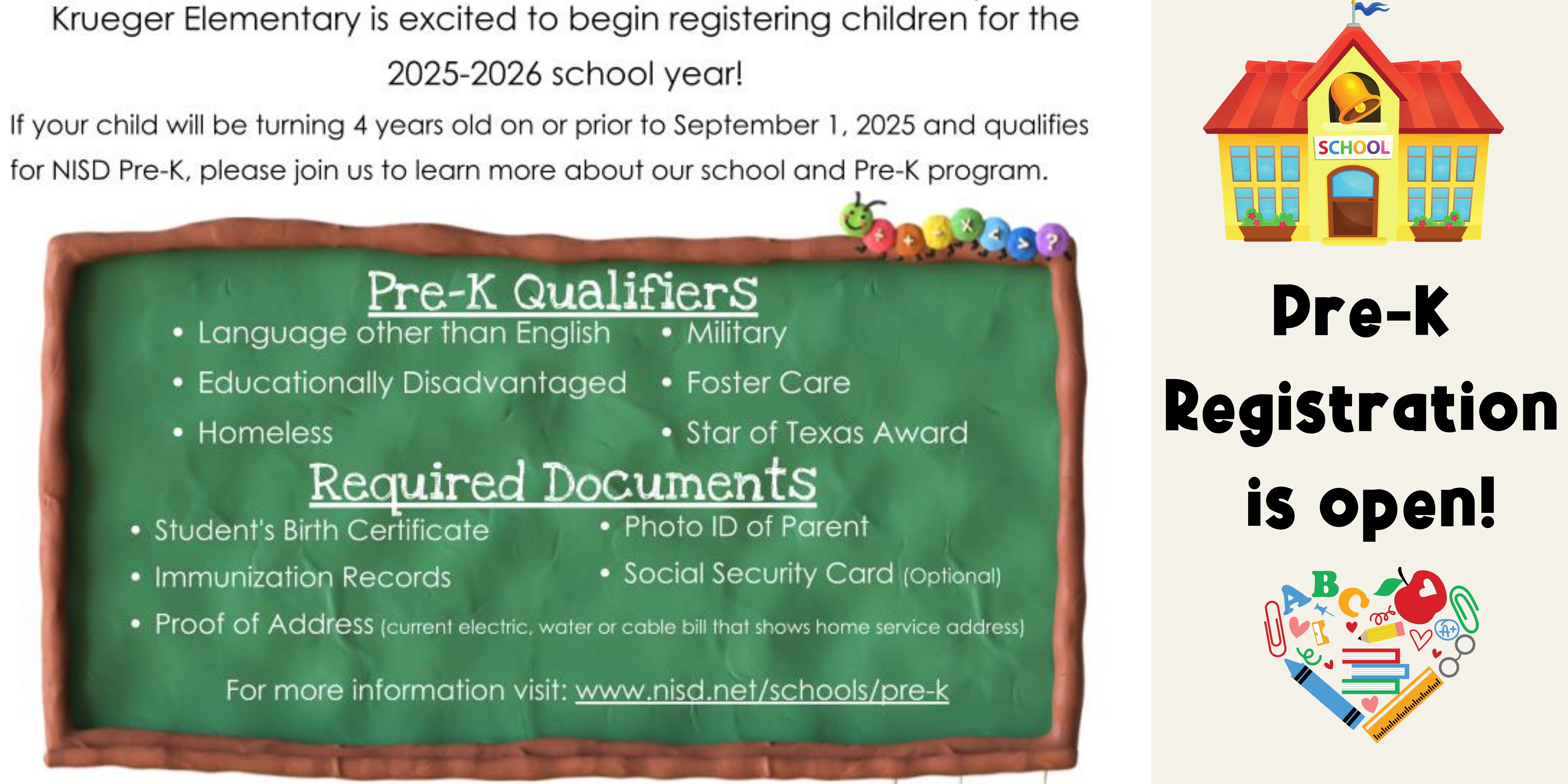 pre k registration is open