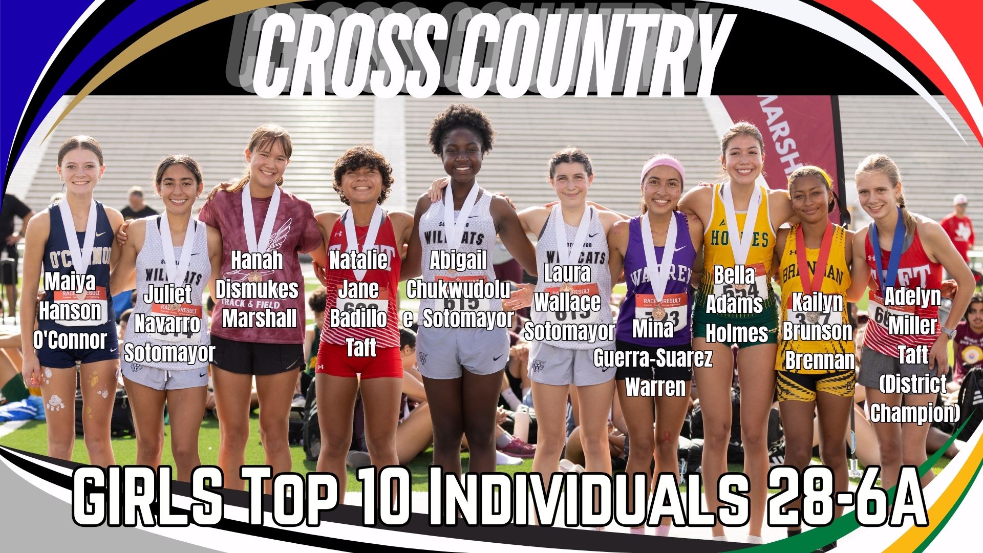 28-6A CC Top 10 Individuals Girls