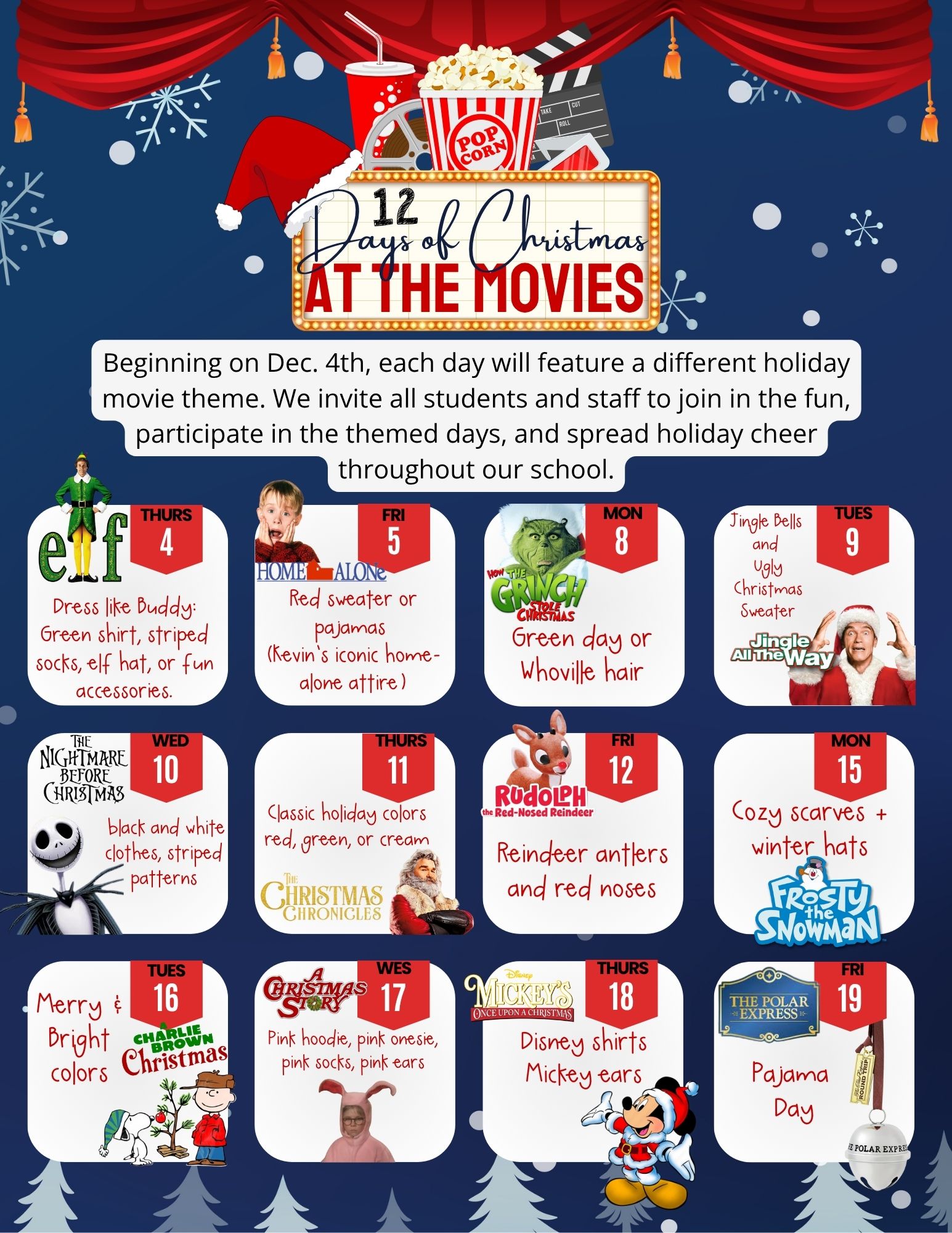 12 days of Christmas 