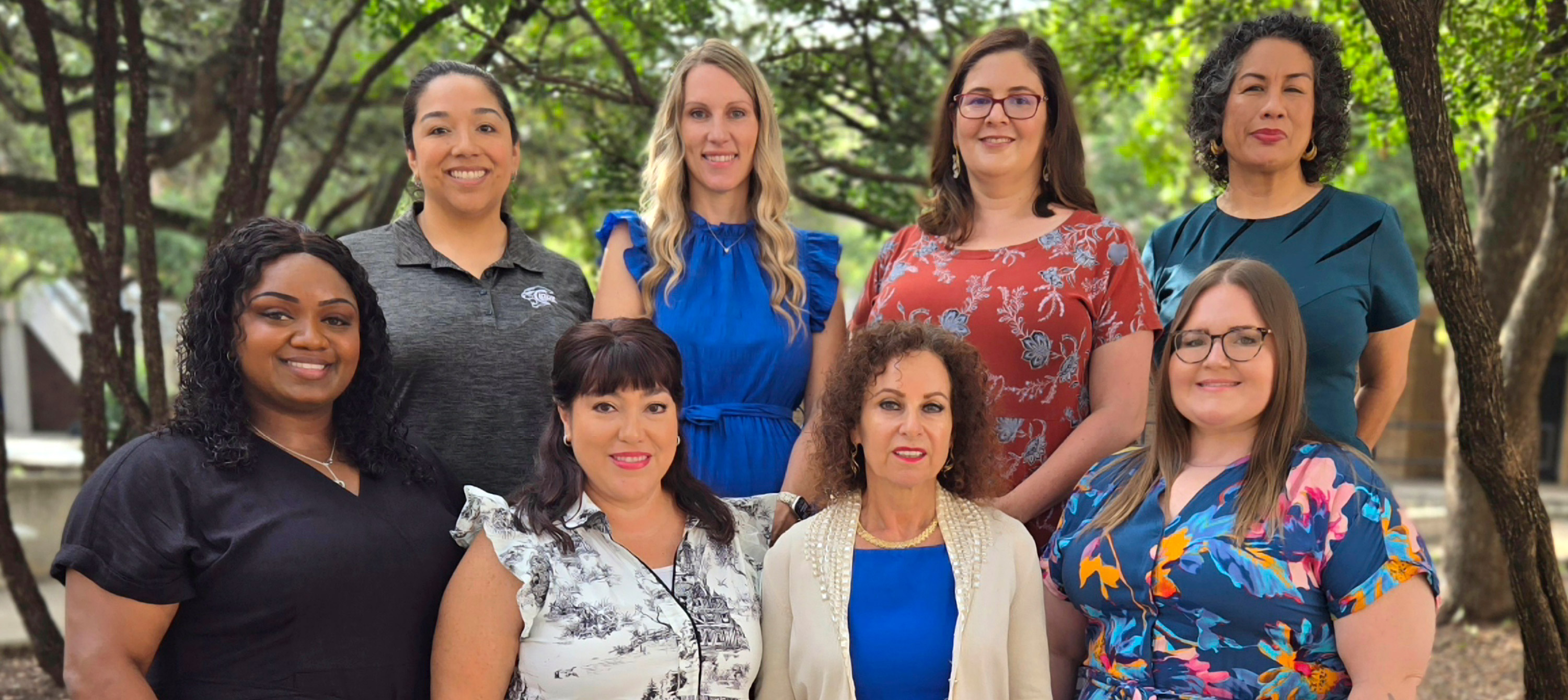 Group photo of the Clark Counseling Department 