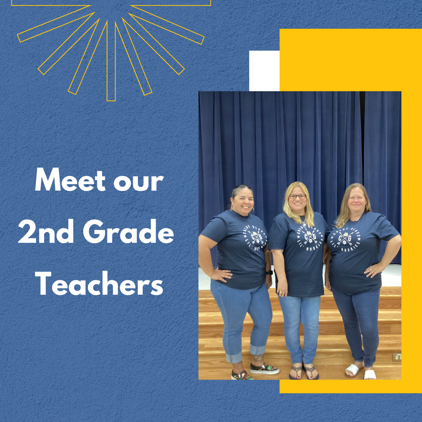 picture and bio information for 2nd grade teachers