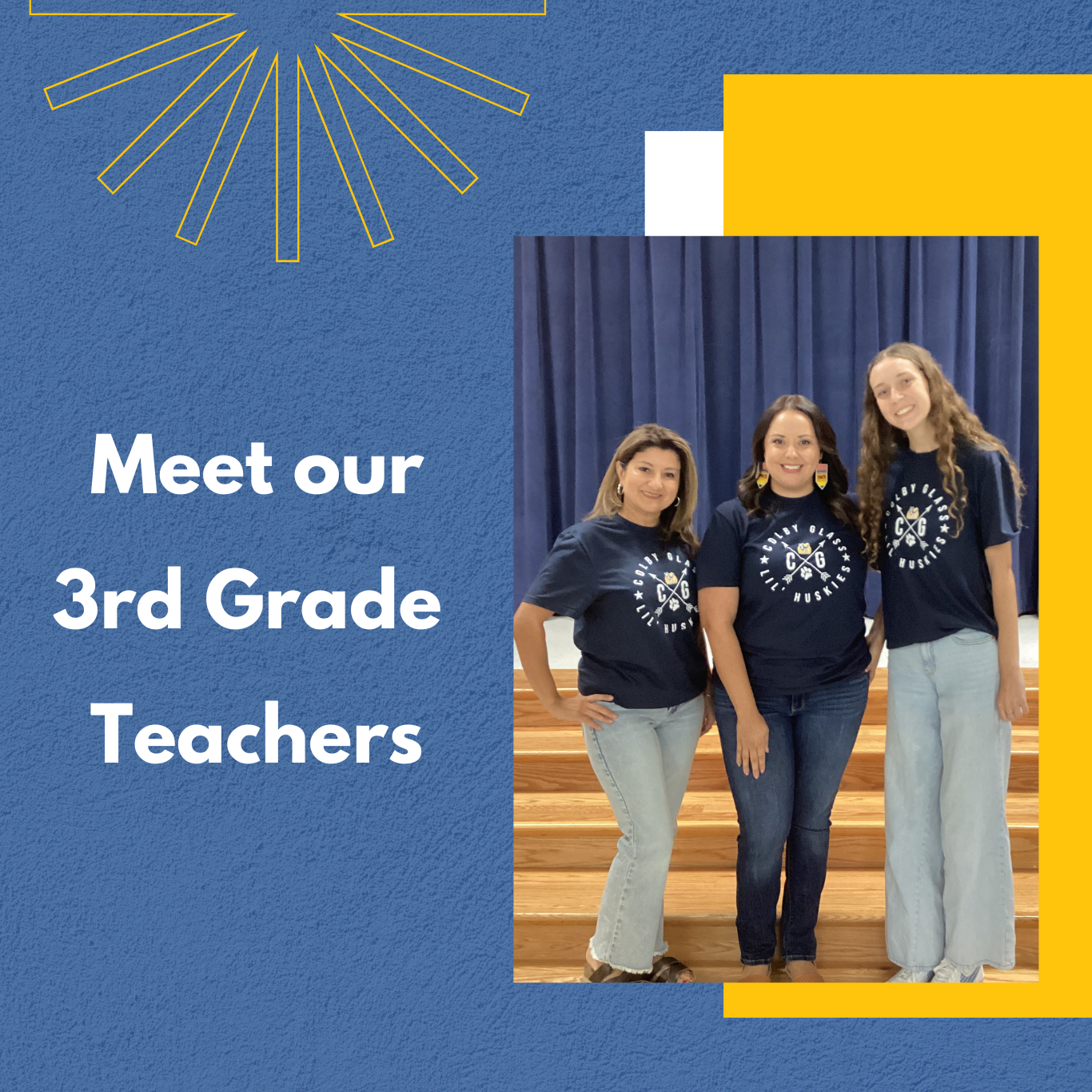 picture and bio info for the 3rd grade teachers