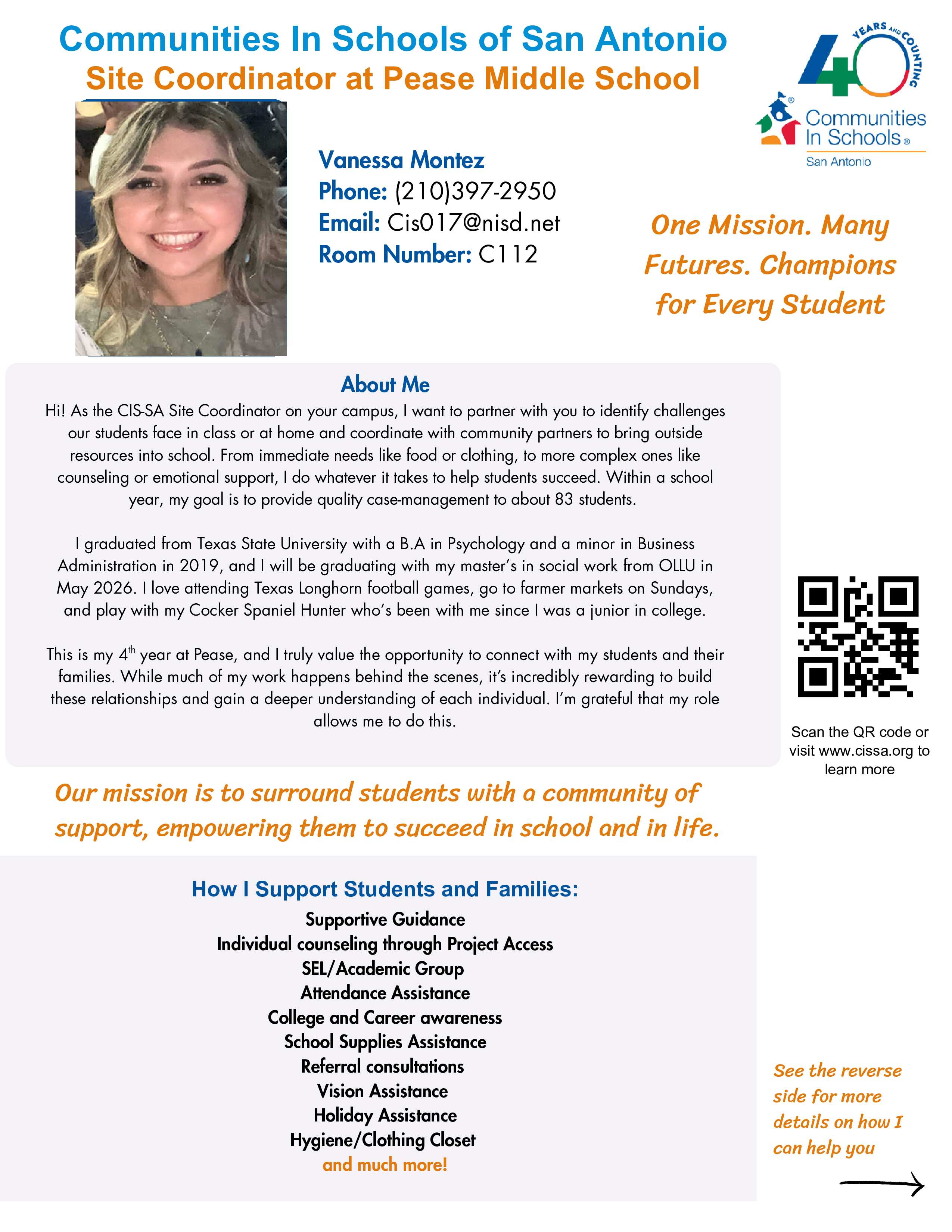 CIS - Vanessa Montez