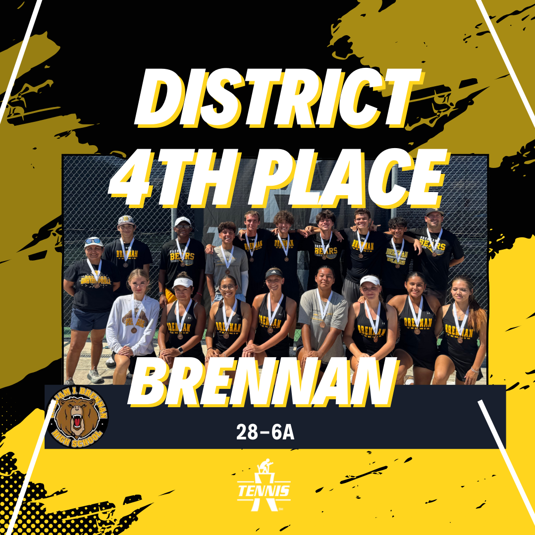 28-6A Brennan Team Tennis 4th Place