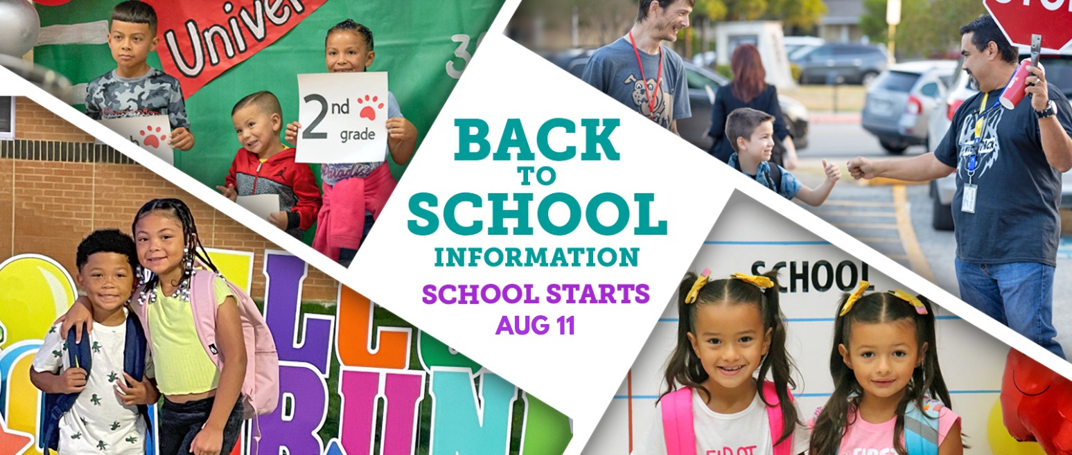 collage of student involvement for back to school image
