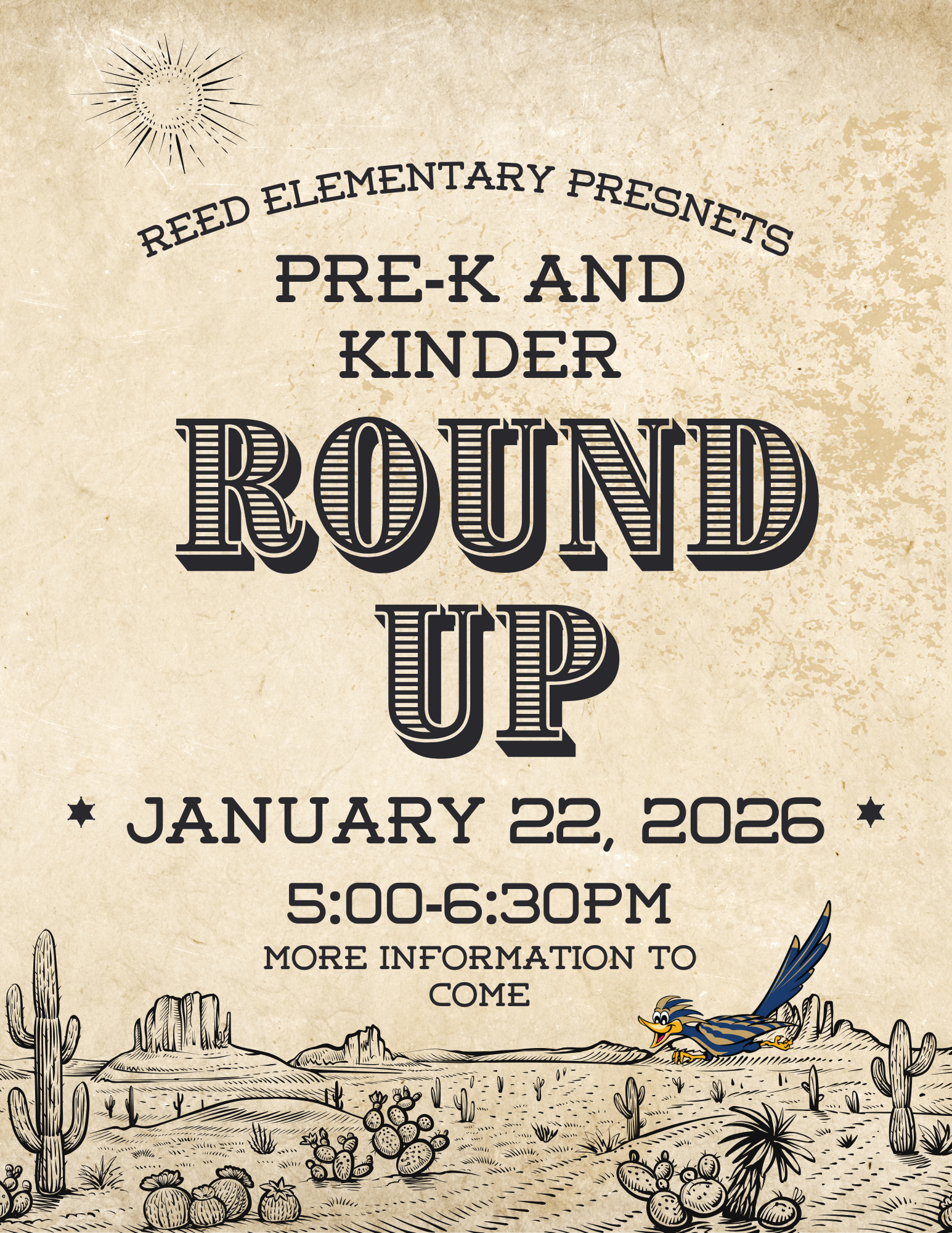 PRE-K AND KINDER ROUND UP