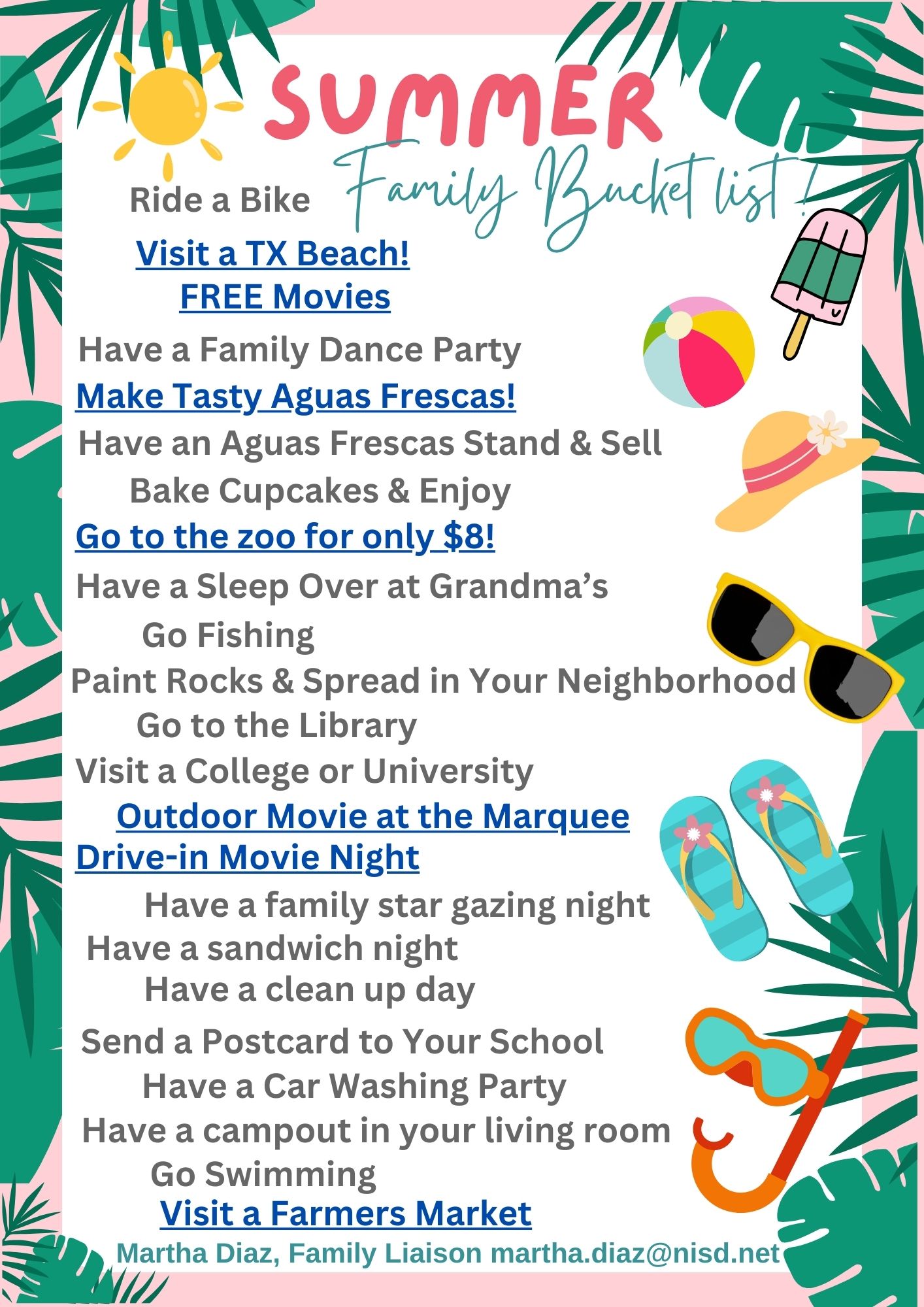 flyer list