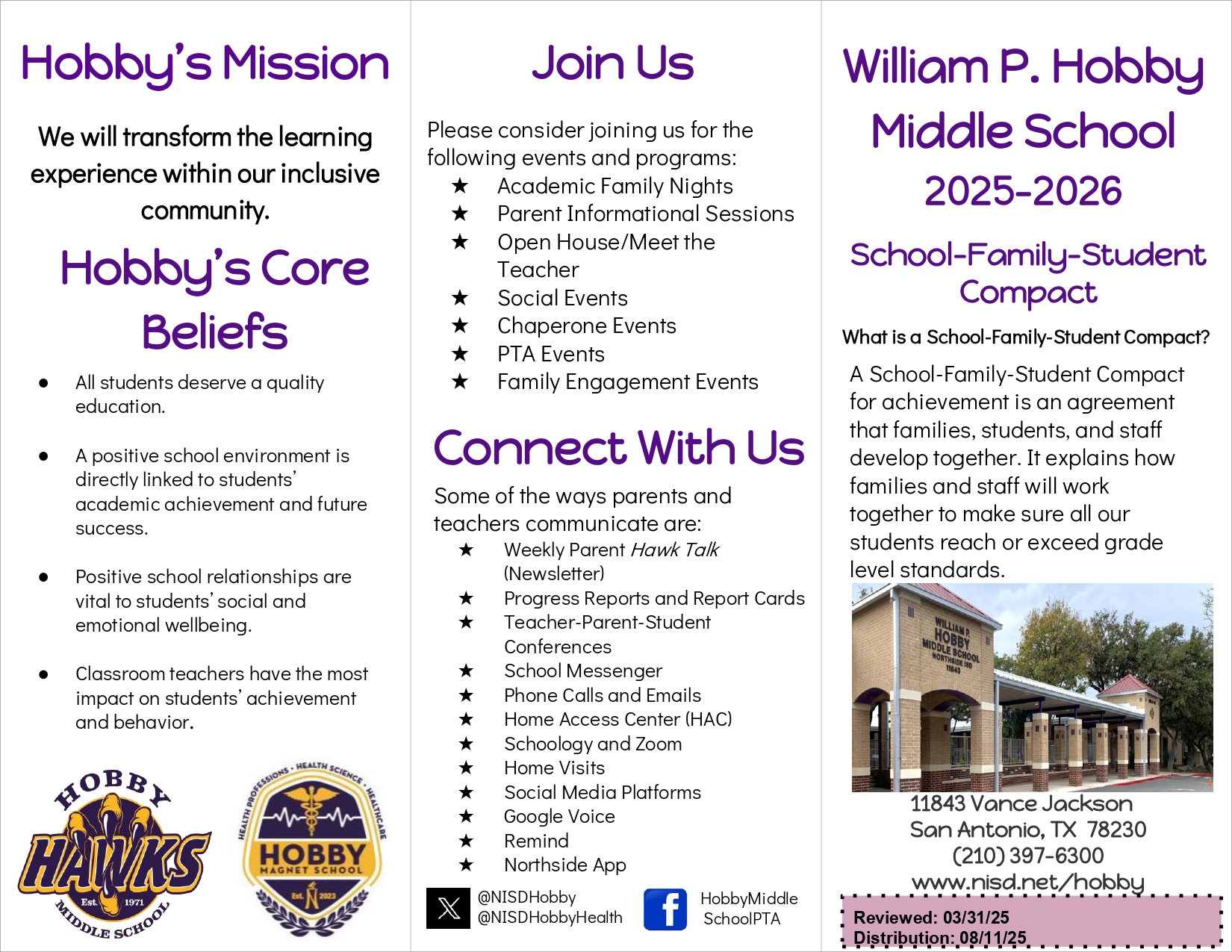 Hobby's Title one compact flyer.