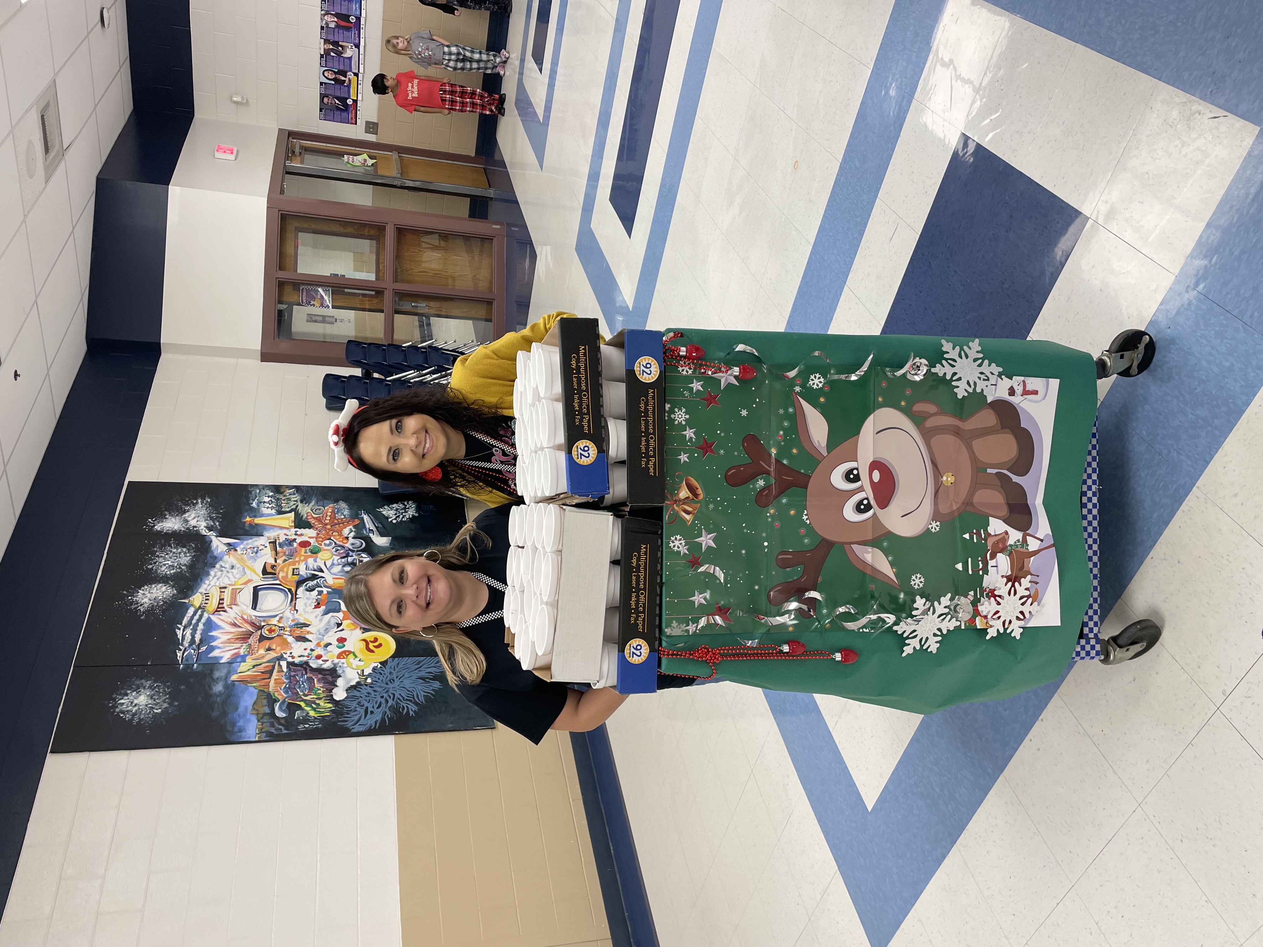 Mrs. Martinez and Mrs. Montellano