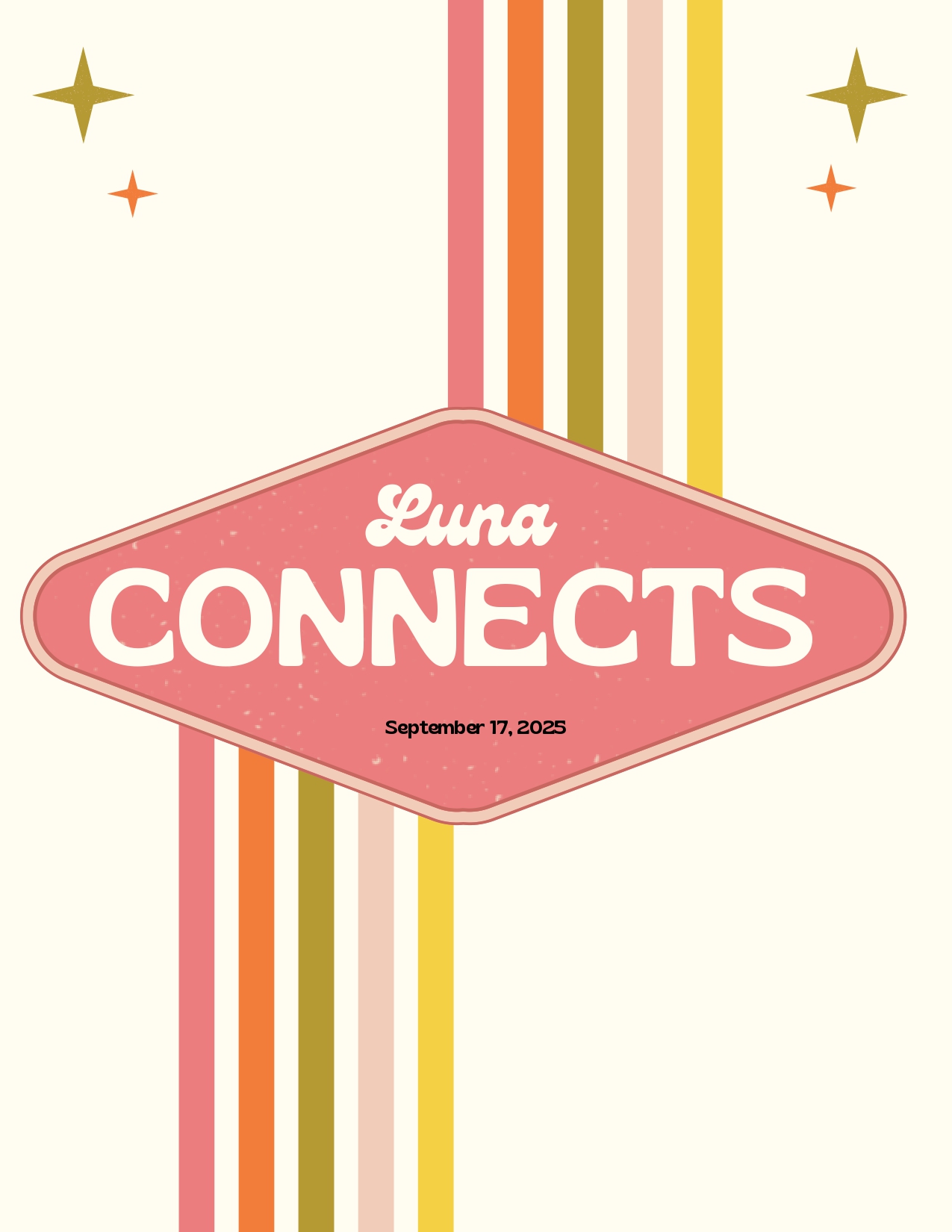 Luna connects September 17th Cover Image