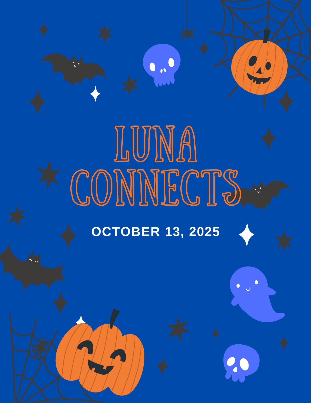 Luna connects October 13th cover