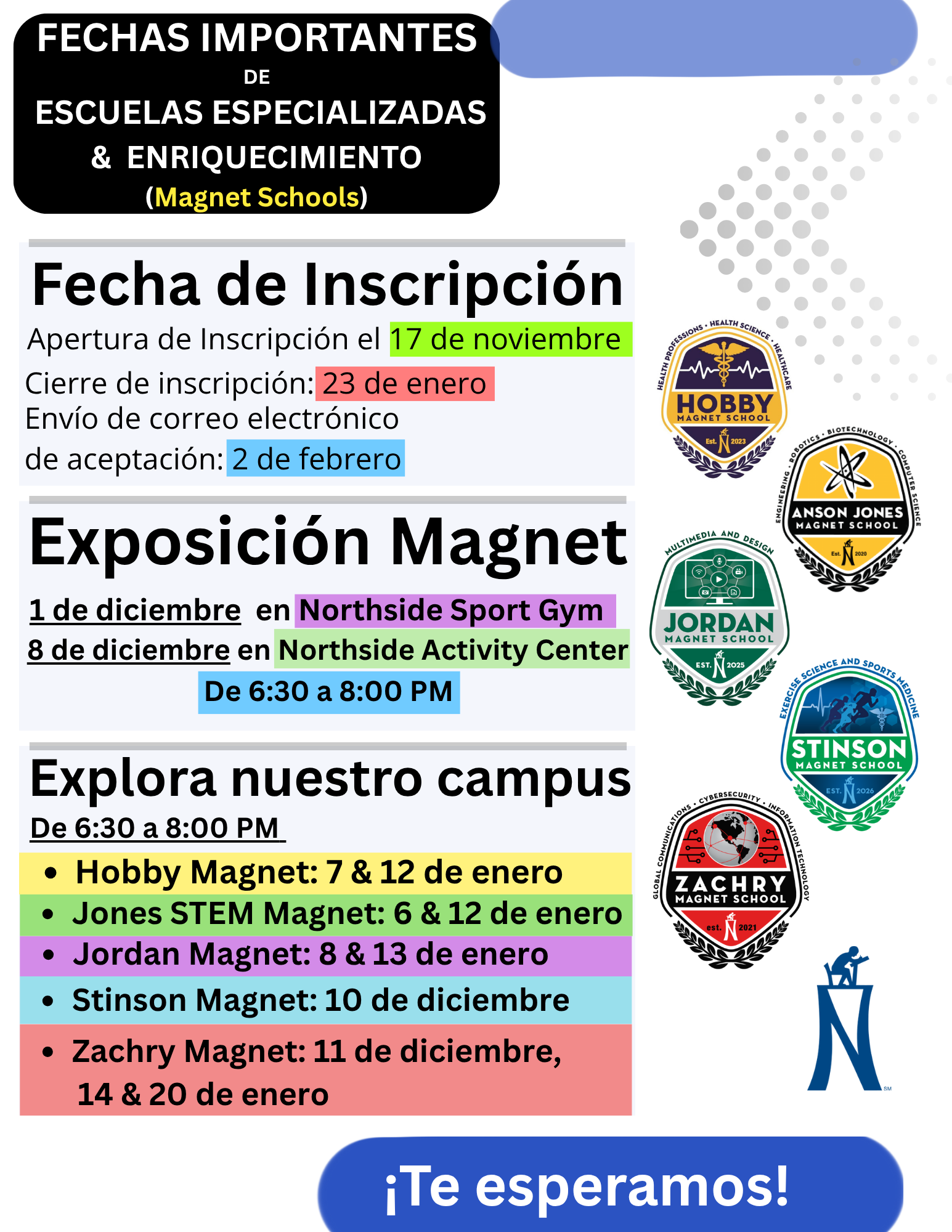 Magnet School Flyer (Español)