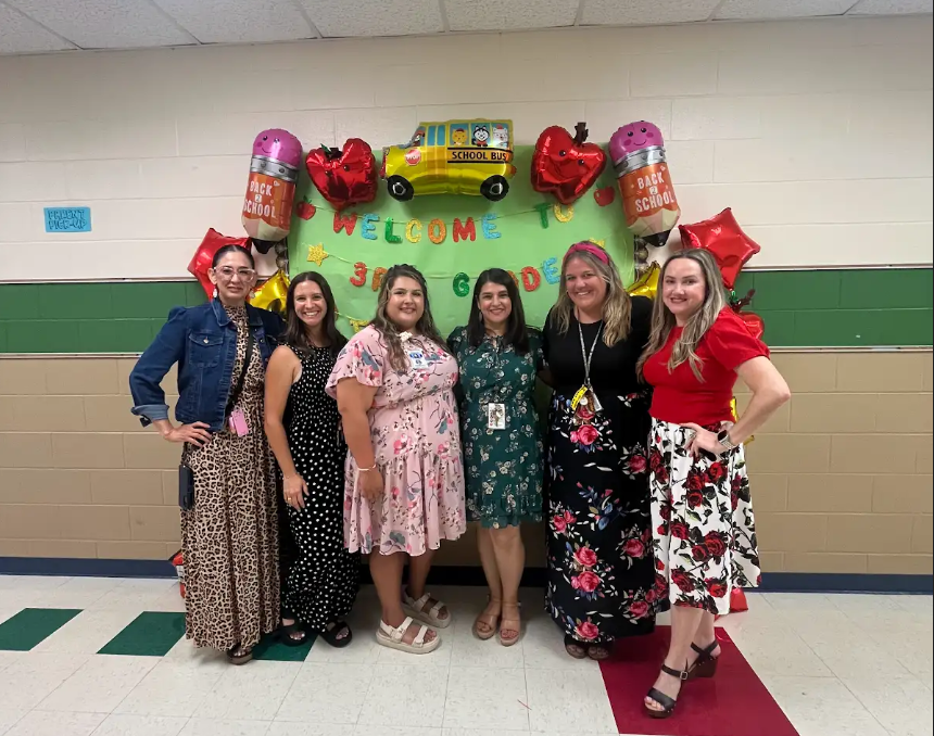 Picture of the 3rd grade Team 