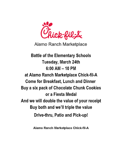 Chick fil a flyer