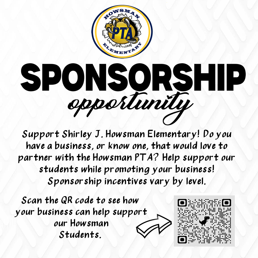 PTA Sponsorship QR Code