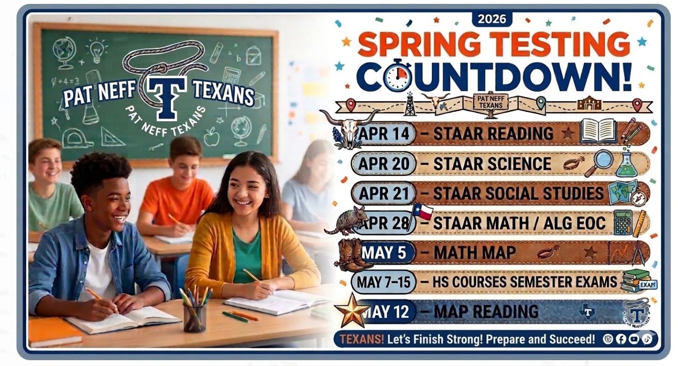 Spring Testing Flyer