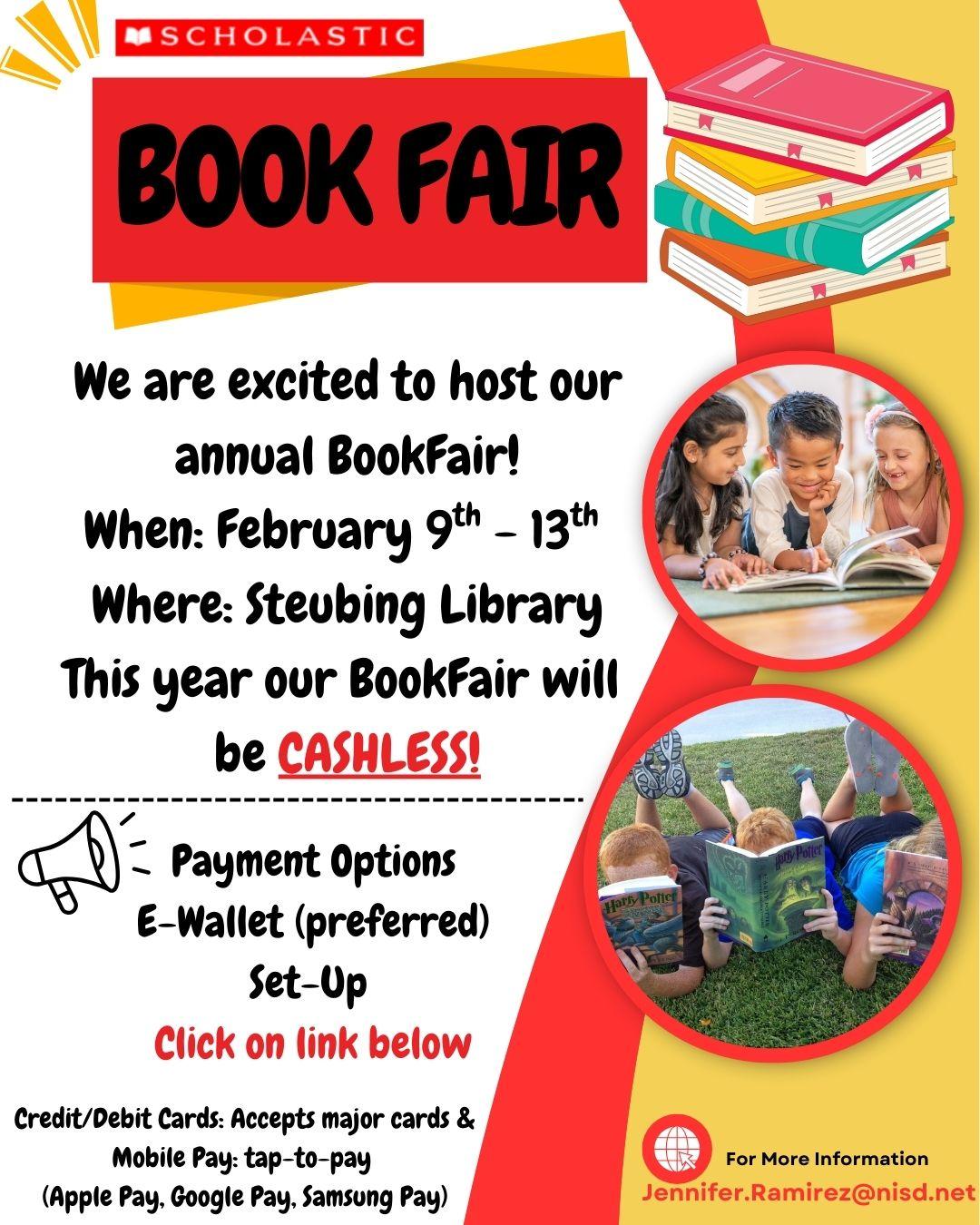 book fair flyer