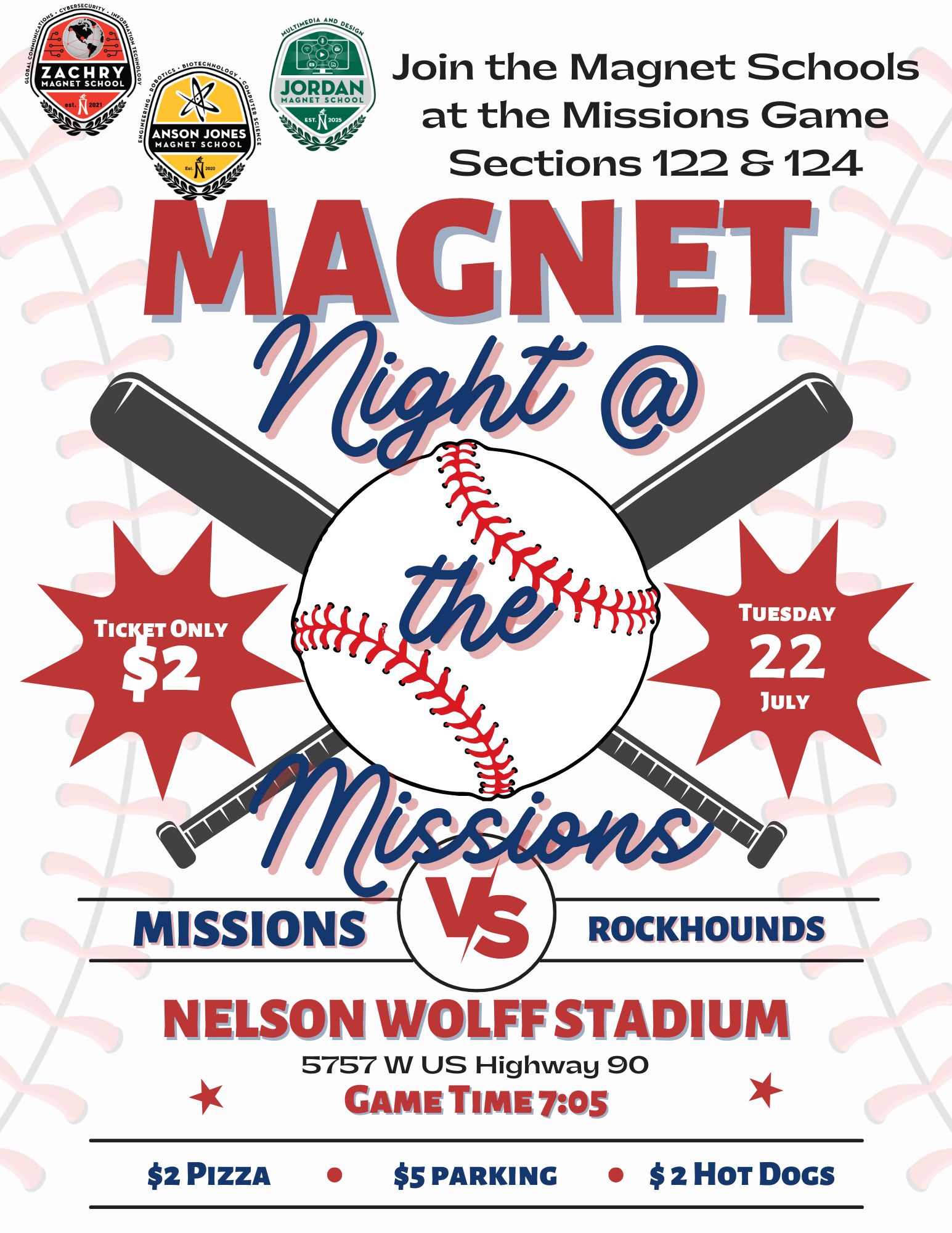 Magnet night at the Missions