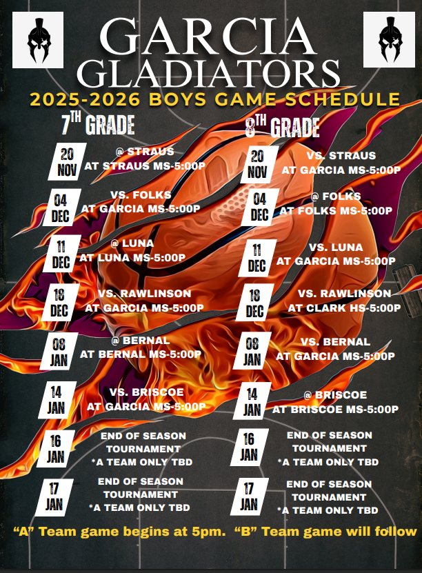 Boys Basketball Schedule 