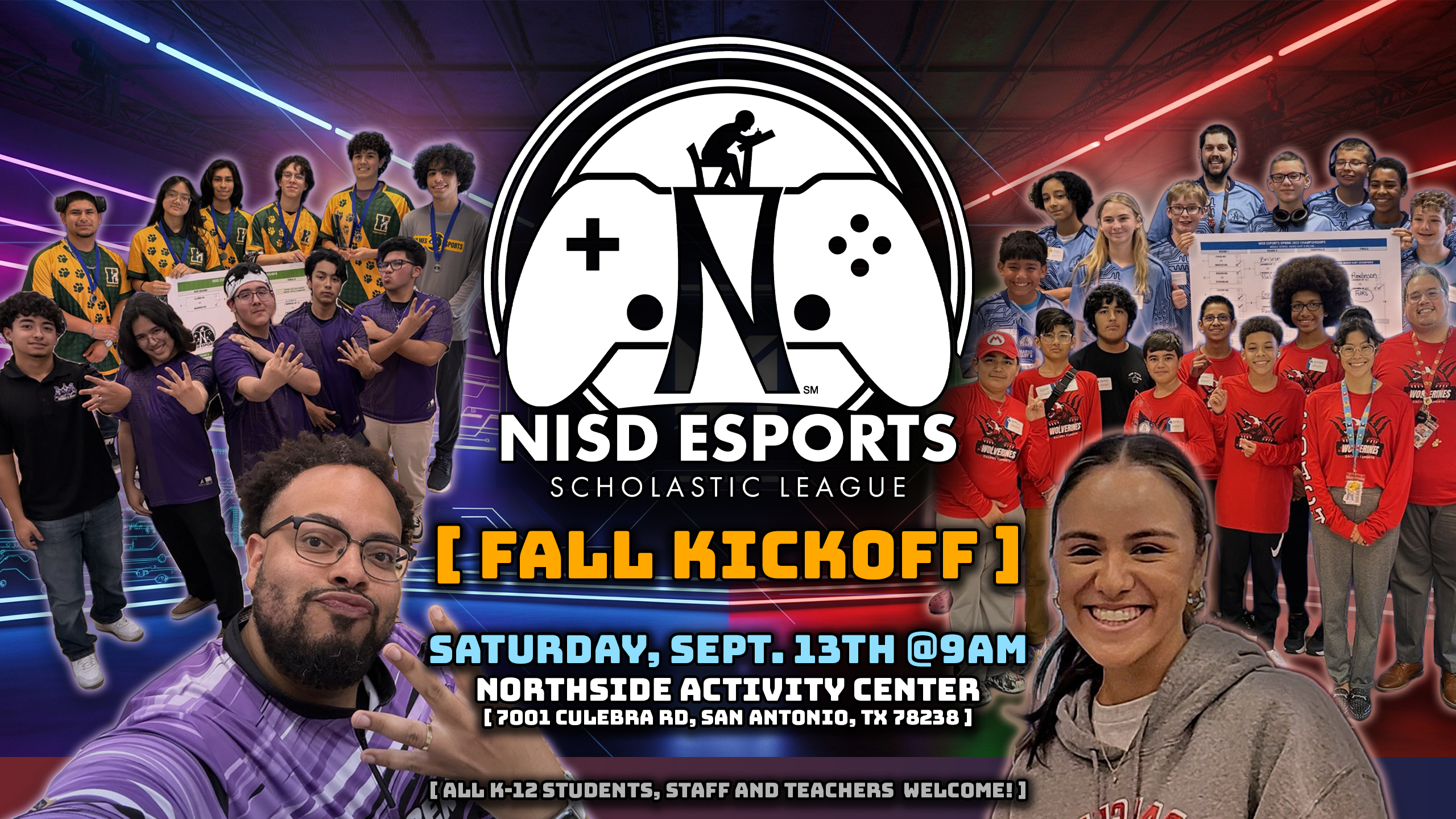 Esports kickoff graphic