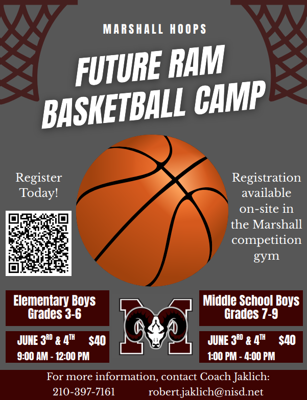 marshall hoops camp flyer