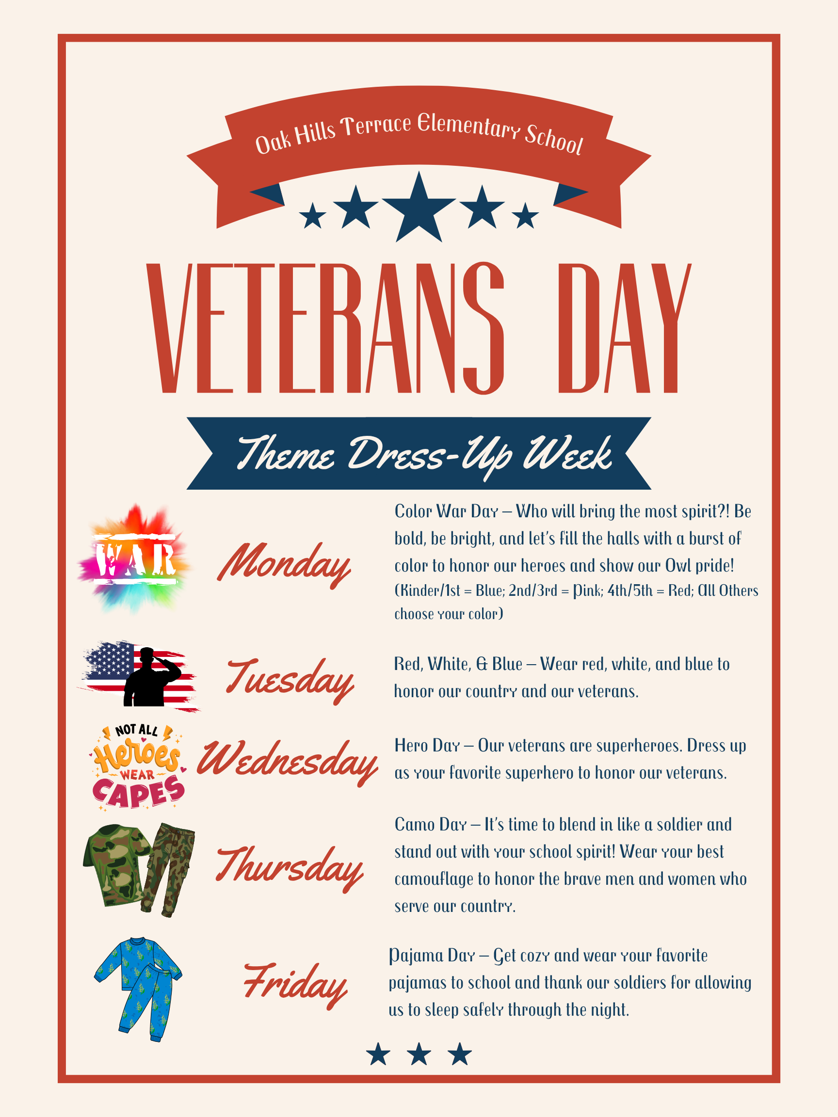 dress up week
