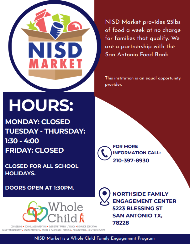 FLyer about NISD Market 
