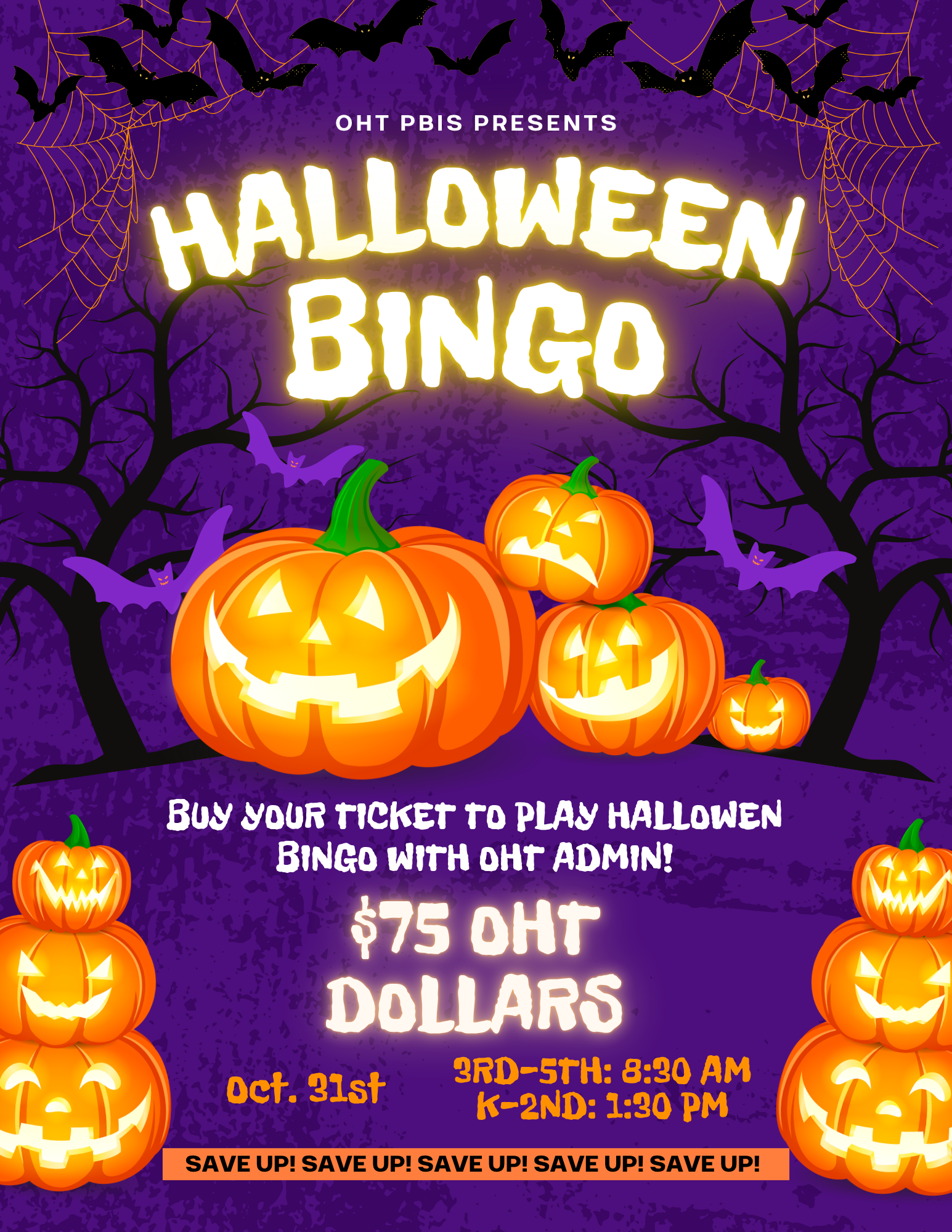 halloween bingo