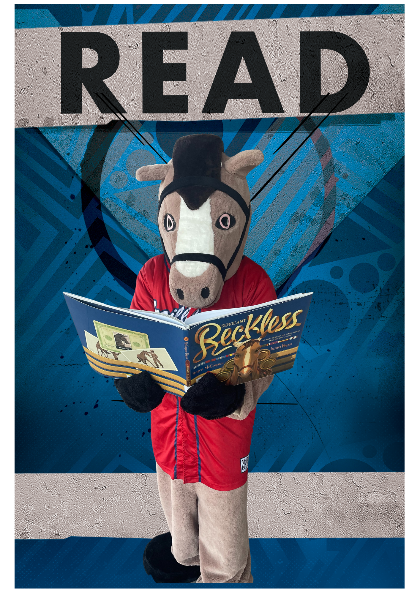 Blaze loves to read!